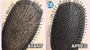 Comment Nettoyer Une Brosse A Cheveux Grasse Avec Du Bicarbonate En 2020 Brosse A Cheveux En Bois Brosse A Cheveux Comment Nettoyer