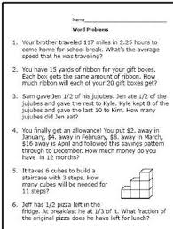 Realistic Math Problems Help 6th Graders Solve Real Life Questions Math Word Problems Word Problem Worksheets Math Words