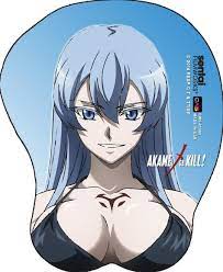 Akame Ga Kill Esdeath Breast Mousepad Officially Licensed - Etsy Israel