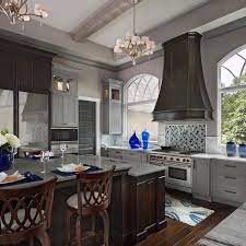 Gray Kitchen Cabinetry Is Ever So Popular Today Designer Zey Hilla Of Ksi Kitchen Bath Beautifu Kitchen Design Open Kitchen Colors Kitchen And Bath Design
