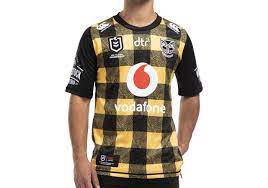 Some nrl jerseys in the colours of their rivals (oc). The New Zealand Warriors Bush Shirt Jersey Branded The Worst Jersey Ever Made And Who Are We To Argue Rugby Shirt Watch