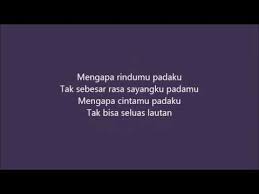 Maybe you would like to learn more about one of these? Lirik Terus Mencintai Siti Nordiana Youtube