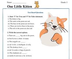 English grammar worksheet for class 2. Free Worksheets For Cbse Kindergarten
