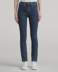 Rag Bone Womens Size 24 Blue Cigarette Jeans W2509k510dkp