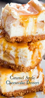 Caramel Apple Cheesecake Dessert Salted Caramel Cheesecake Desserts Caramel Apples