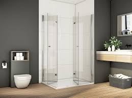 Duschwanne & ablauf optional / 80x80 90x90 100x100 cm. Meykoers Duschkabine 90x100 Cm Eckeinstieg Kaufland De