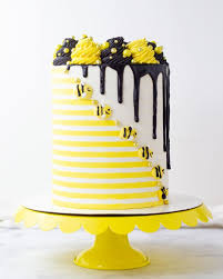 Sara Buffalo New York On Instagram I M Super Happy With How These Stripes Turned Out I Ve Tried This In 2020 Creative Cake Decorating Bee Cakes Crazy Cakes