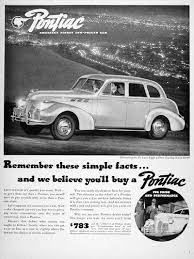 1940 Pontiac Deluxe 8 Touring Sedan Classic Vintage Print Ad Pontiac Automobile Advertising Saab