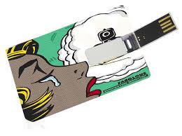 This is a business card that will type out some text when you plug it into a usb port. Usb Business Card