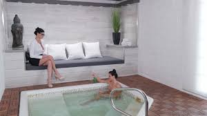 Stacked milfs India Summer and Jasmine Jae having fun in the jacuzzi (India  Summer, Jasmine Jae in Girlfriends Films)