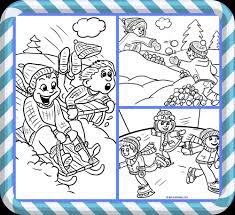 Your child will love coloring his favorite zoo animals. Free Printable Winter Coloring Pages For Kids Crafty Morning