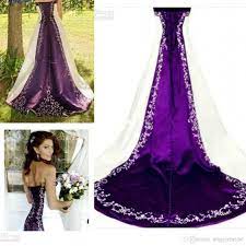 White Wedding Dress With Purple Accents Naf Dresses Wedding For White Wedding Dresses With Purp Bridal Gowns Vintage Purple Wedding Dress Grecian Wedding Dress