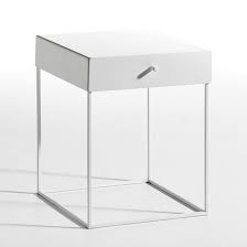 Hypnos Metal Bedside Table 1 Drawer L 43 X D 41 X H 50 Cm Internal Drawer Dimensions L 39 5 X D 37 5 X H 7 Bedside Table Metal Metal Bedside Bedside Table