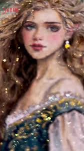 Mystical, magical, and glowing with depth—@selenada.art’s sparkly elf  radiates with rich shimmer and subtle shifts, thanks to the otherworldly  pigments found in the Luminous Treasury Box.