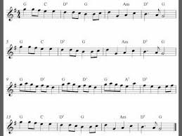 Free Flute Sheet Music Country Gardens Youtube