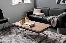 These convertible coffee tables offer this convenience because they can also be used as a small desk. Machen Sie Mehr Aus Kleinen Raumen Coffee Table Design Furniture Coffee Table