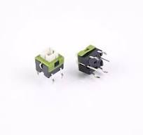 Quasimidi LED-tactile switch 8 x 8 x 8,5 mm Red heavy push