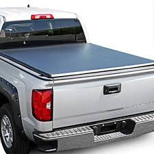 Spec D Tonneau Cover Ford F150 2015 2018 Tri Fold Soft Cover Redline360