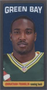 2013 JOHNATHAN FRANKLIN Topps 1959 Mini RC Autograph #36 Auto Rookie  Packers
