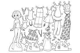 You can also share this site with all your friends to play with many collections of online coloring games for girls and boys here. Paper Dolls 1 Coloring Page Free Printable Coloring Pages For Kids