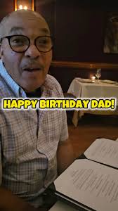 We took my dad to a nice steakhouse for his 70th birthday. 🥳🥩💙  #YummoBucko #happybirthday #dad