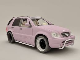 Mercedes Ml430 3d Model 3d Model Model Mercedes