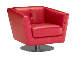 An object of daily use turns into a fine complement to your contemporary home decor: Red Italian Leather Armchairs From Natuzzi