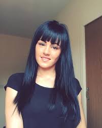 25 Midnight Blue Hair Ideas That Will Inspire Your Next Moody Look Midnight Blue Hair Hair Color Blue Black Ponytail Hairstyles