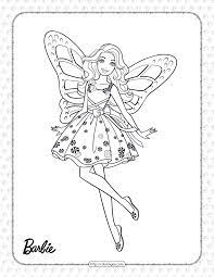 Barbie easy fairy coloring pages. Printable Candy Girl Barbie Coloring Page In 2021 Barbie Coloring Pages Fairy Coloring Pages Fairy Coloring