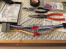 Help With Blue Wire Connections I Am Connecting A Factor Harness Adapter To My New Stereo Deck Adapter The Factory Harness Ada Blue And White Red Yellow Blue