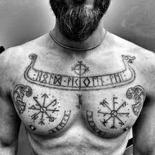 These viking tattoos will for sure instill inspiration and norse love into you. Handpoked Front In Progress For Der Viking Tattoo Matteo Facebook