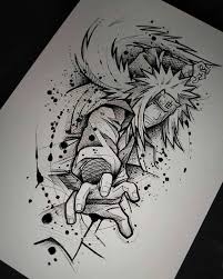 Drawing Ideas Naruto Sketch Anime Tattoos Naruto Drawings