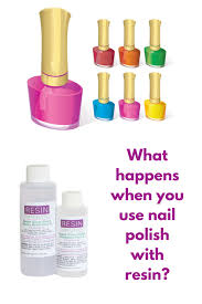 Resin And Nail Polish Using Nail Polish To Color Resin Resin Obsession Resin Jewelry Diy Resin Crafts Epoxy Resin Diy