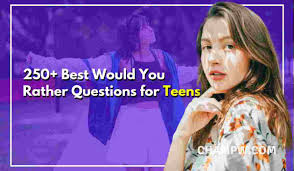 The beauty of this is that these questions could be asked anywhere, from long car trips. 250 Best Would You Rather Questions For Teens