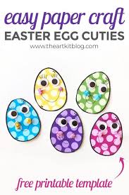 Free printable easter square paper. Free Printable Easter Egg Coloring Page Polka Dots The Art Kit