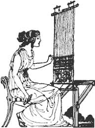 This Drawing Shows Arachne Actually Weaving And Shows How She Did It Image Of Arachne 7kb Pronunciatio Mythology Greek Mythology Greek Gods And Goddesses