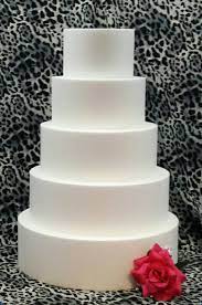 5 Pc Round Cake Dummy Set 4 Thick 6 8 10 12 14 Eps Foam Wedding Styrofoam Fake Cake Fake Cake Fake Wedding Cakes Create A Cake
