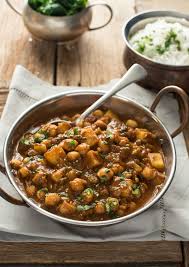 Chickpea Curry With Potato Chana Aloo Curry Recipe Chickpea And Potato Curry Curry Recipes Recipes