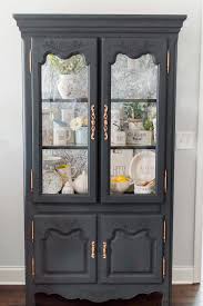 I could probably name several more tips. Chalk Paint China Cabinet Makeover With Wallpaper A Hosting Home