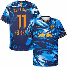 Nike rb leipzig fußballtrikot 2020/21 stadium third midnight navy/ kumquat s. Nike Rb Leipzig Hee Chan Hwang 11 3 Trikot 2020 2021