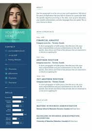 Home business analysis skills business analyst roles and responsibilities. Cv Financial Analyst Piktochart
