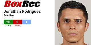 BoxRec: Jonathan Rodriguez