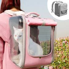 Complete with a quirky cat and bone print on the front, this awesome backpack has a stand out image that will certainly get you noticed for your uncontrollable. Cat Carriers For Large Cats Bag Cozy Comfort Backpack Mesh Outdoor Travel Bag Ebay