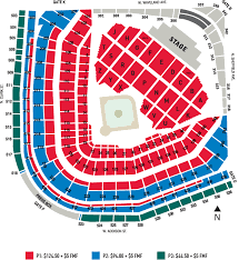 Wrigley Field Seating Chart With Rows And Seat Numbers