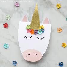 Birthday Card Ideas For Kids Unicorn How To Make A Simple Diy Unicorn Card Birthday Cards Diy Unicorn Card Diy Valentines Cards