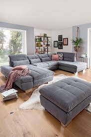 Vor das fenster, mitten in den so ist das wohnzimmer optimal eingerichtet. Wohnlandschaft Grau Wohnlandschaft In Grau Sofa Couch Wohnzimmer Graues Sofa Wohnzimmer Wohnzimmer Ideen Wohnung Wohnung Wohnzimmer