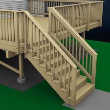 What is the best deck railing height? How To Build A Deck Wood Stairs And Stair Railings