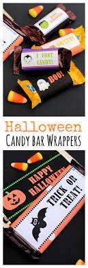 Our halloween, thanksgiving, and christmas candy bars were such a hit last year, that we thought we'd offer some for valentine's day! Free Printable Halloween Candy Bar Wrappers Crazy Little Projects