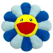 Flower Pillow Blue Takashi Murakami Artspace Com Takashi Murakami Murakami Flower Murakami