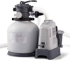 Amazonsmile Intex Krystal Clear 1500 Gph Sand Filter Pump Saltwater System With E C O Electrocatalytic Oxidation For Above In 2020 Pool Filters Pool Pump Intex